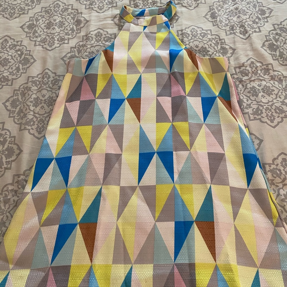 Alexis Geo-Print Mini Dress